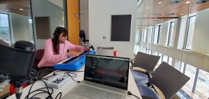 trans musician Rachel Mesic shared her story with Lucas Blower, interviewer (Feb 2020)